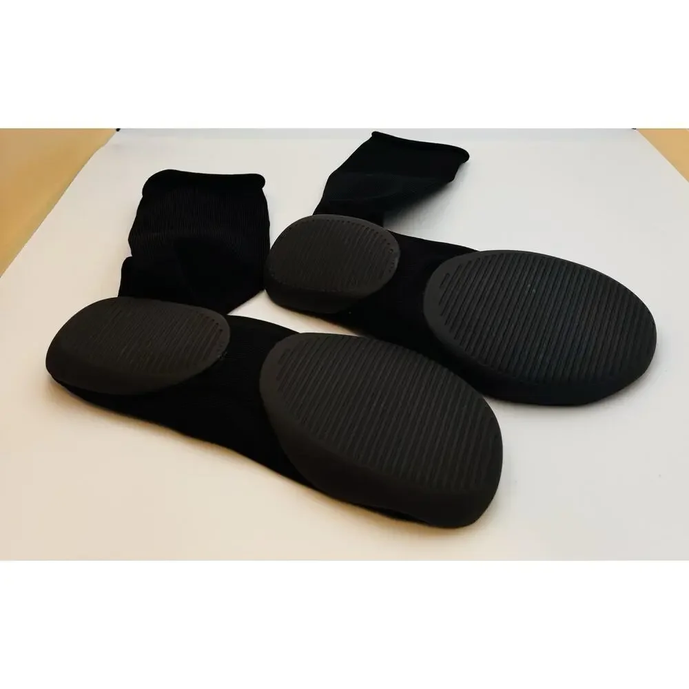 YZY Yeezy Pods Black Size 3 US Men 11-13 Made in Italy NEW Unworn w/ Bag